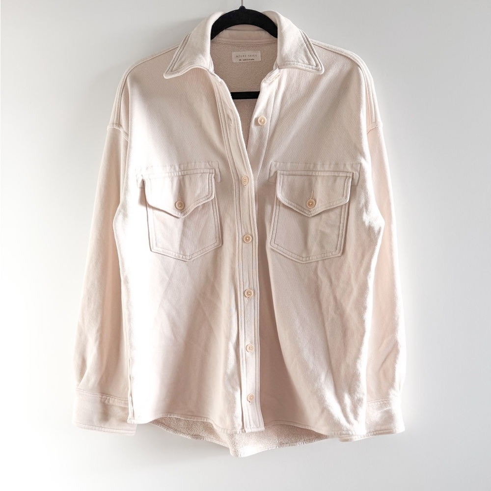 Azure Skies Busy Shirt-Jacket